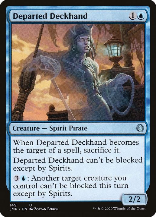 Departed Deckhand in the group Magic the Gathering / Types / Colors / Blue at Proxyprinters.com (26507)