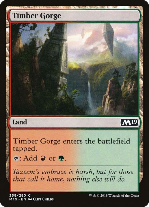 Timber Gorge in the group Magic the Gathering / Types / Colors / Colorless at Proxyprinters.com (2652)