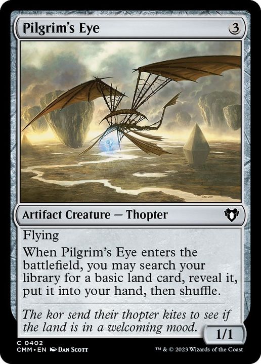 Pilgrim's Eye in the group Magic the Gathering / Types / Colors / Colorless at Proxyprinters.com (26522)