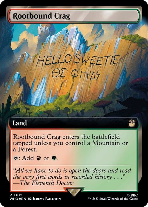 Rootbound Crag in the group Magic the Gathering / Types / Colors / Colorless at Proxyprinters.com (26526)