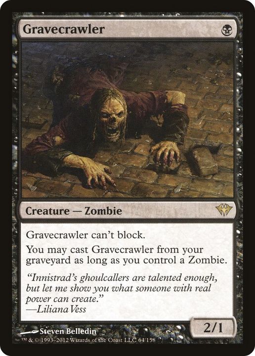 Gravecrawler in the group Magic the Gathering / Types / Creatures / Zombie at Proxyprinters.com (26555)