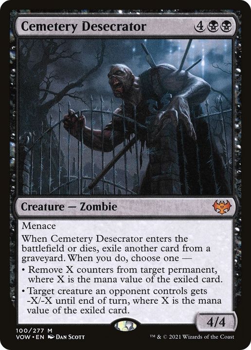 Cemetery Desecrator in the group Magic the Gathering / Types / Creatures / Zombie at Proxyprinters.com (26560)