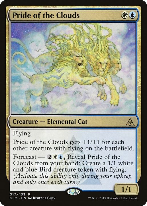 Pride of the Clouds in the group Magic the Gathering / Types / Colors / Multicolors / U, W at Proxyprinters.com (26573)