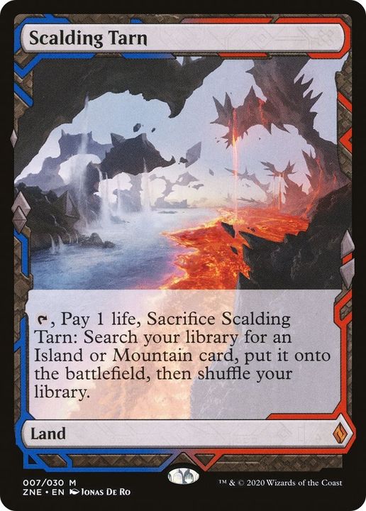 Scalding Tarn in the group Magic the Gathering / Sets / Zendikar Rising Expeditions at Proxyprinters.com (26589)