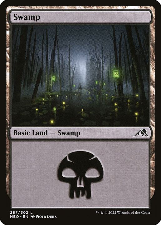 Swamp in the group Magic the Gathering / Sets / Kamigawa: Neon Dynasty at Proxyprinters.com (26594)