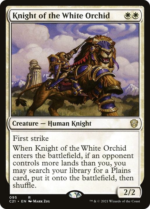 Knight of the White Orchid in the group Magic the Gathering / Sets / Commander 2021 at Proxyprinters.com (266)