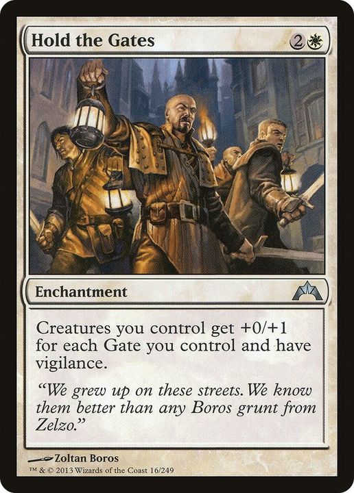 Hold the Gates in the group Magic the Gathering / Types / Enchantment / Enchantment at Proxyprinters.com (26605)