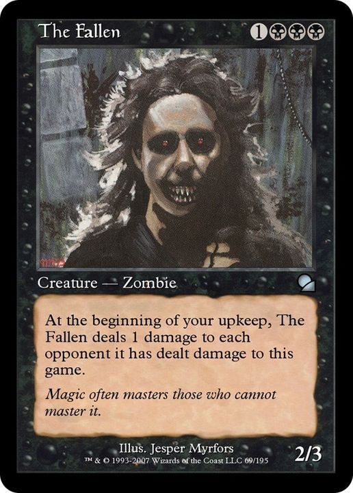 The Fallen in the group Magic the Gathering / Types / Creatures / Zombie at Proxyprinters.com (26615)