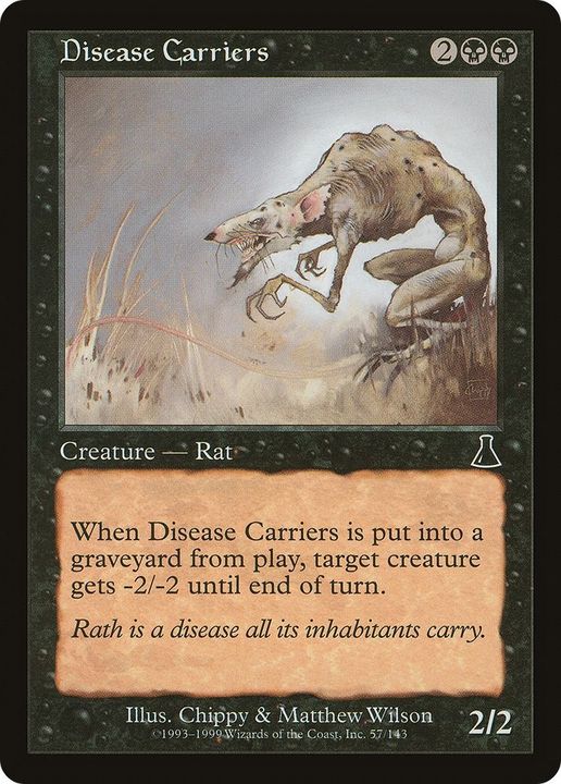 Disease Carriers in the group Magic the Gathering / Sets / Urza's Destiny at Proxyprinters.com (26637)