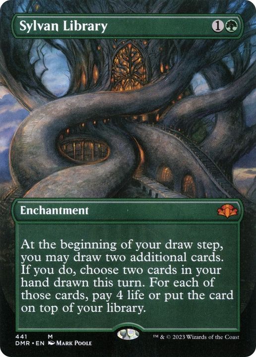 Sylvan Library in the group Magic the Gathering / Types / Enchantment / Enchantment at Proxyprinters.com (26639)