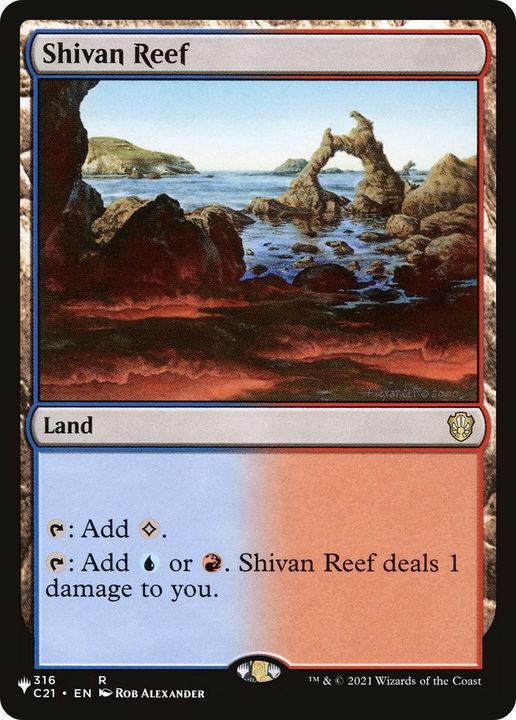 Shivan Reef in the group Magic the Gathering / Types / Colors / Colorless at Proxyprinters.com (2664)