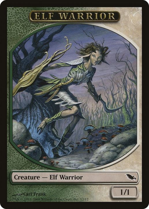 Elf Warrior in the group Magic the Gathering / Sets / Shadowmoor Tokens at Proxyprinters.com (26648)