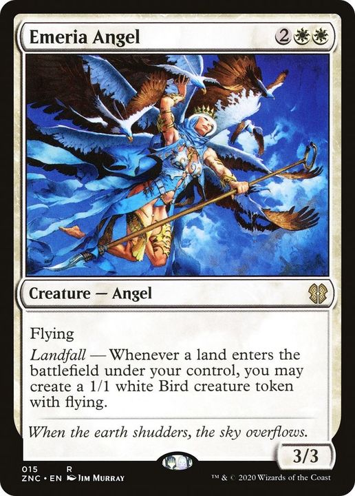 Emeria Angel in the group Magic the Gathering / Types / Colors / White at Proxyprinters.com (26653)