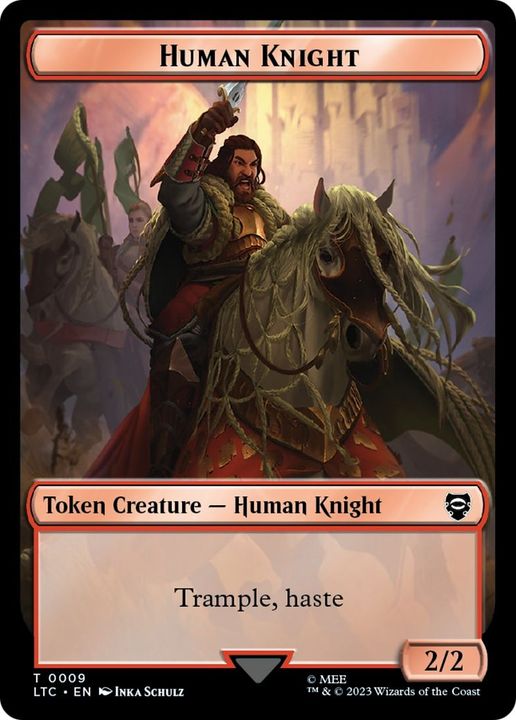 Human Knight in the group Magic the Gathering / Types / Creatures / Human at Proxyprinters.com (26656)