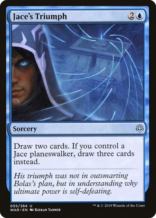 Jace's Triumph in the group Magic the Gathering / Types / Colors / Blue at Proxyprinters.com (26669)