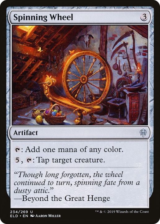 Spinning Wheel in the group Magic the Gathering / Types / Artifacts / Artifact at Proxyprinters.com (2667)