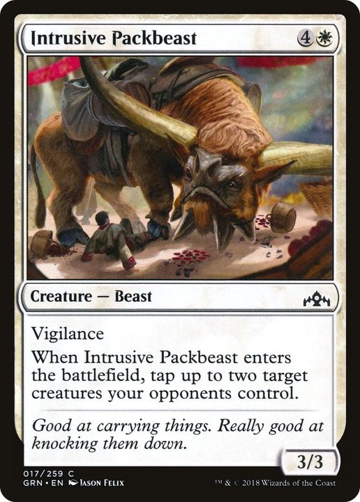 Intrusive Packbeast in the group Magic the Gathering / Sets / Guilds of Ravnica at Proxyprinters.com (26670)