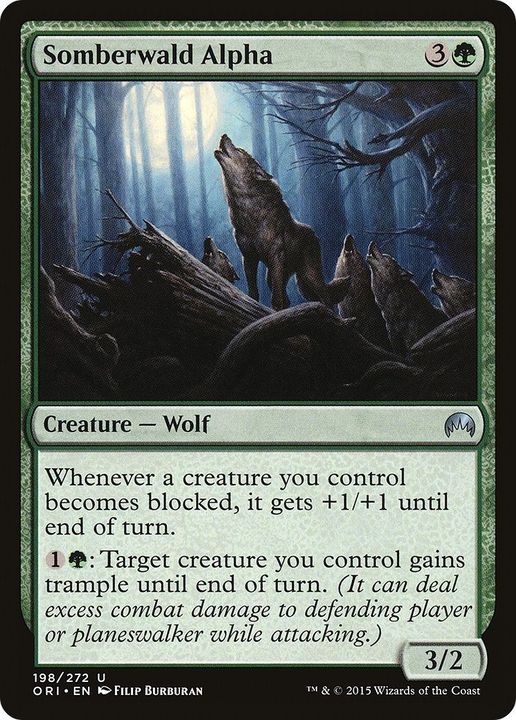 Somberwald Alpha in the group Magic the Gathering / Types / Colors / Green at Proxyprinters.com (26673)