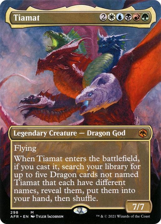 Tiamat in the group Magic the Gathering / Sets / Adventures in the Forgotten Realms at Proxyprinters.com (26688)