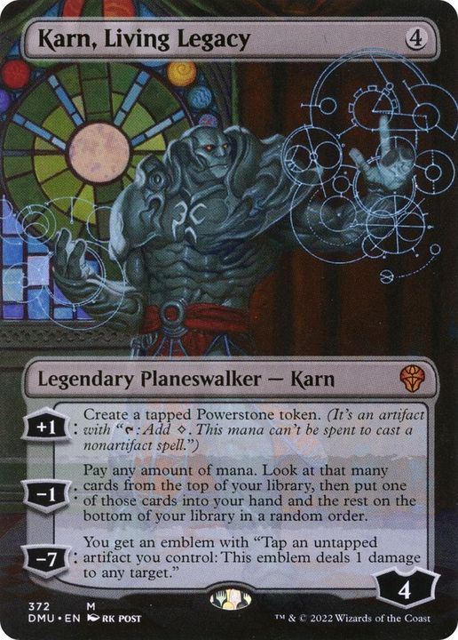 Karn, Living Legacy in the group Magic the Gathering / Sets / Dominaria United at Proxyprinters.com (26697)