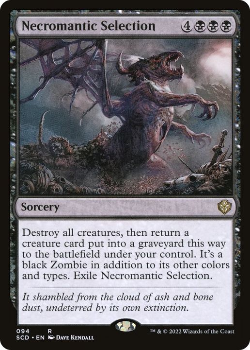 Necromantic Selection in the group Magic the Gathering / Sets / Starter Commander Decks at Proxyprinters.com (2670)