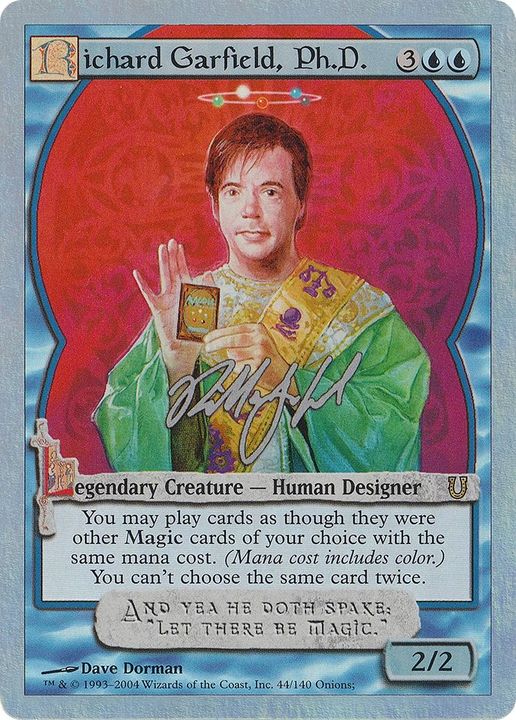 Richard Garfield, Ph.D. in the group Magic the Gathering / Types / Creatures / Human at Proxyprinters.com (26709)