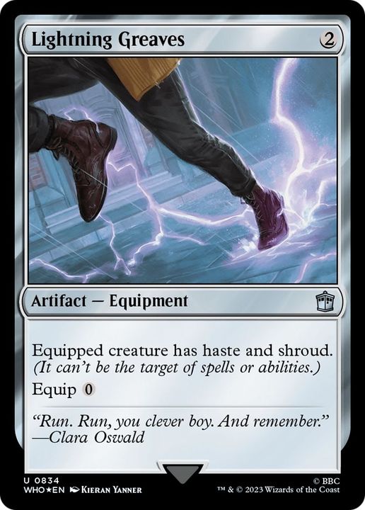 Lightning Greaves in the group Magic the Gathering / Types / Artifacts / Artifact at Proxyprinters.com (26711)