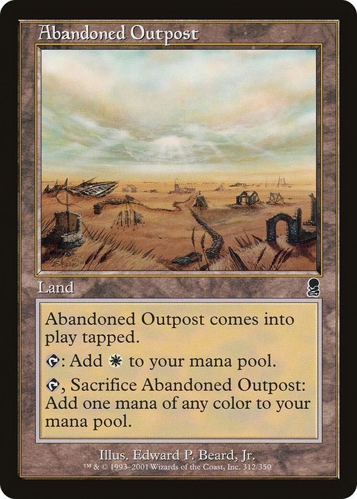 Abandoned Outpost in the group Magic the Gathering / Types / Colors / Colorless at Proxyprinters.com (26720)