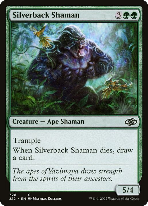 Silverback Shaman in the group Magic the Gathering / Types / Colors / Green at Proxyprinters.com (26723)