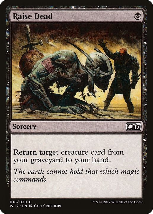 Raise Dead in the group Magic the Gathering / Types / Colors / Black at Proxyprinters.com (26739)