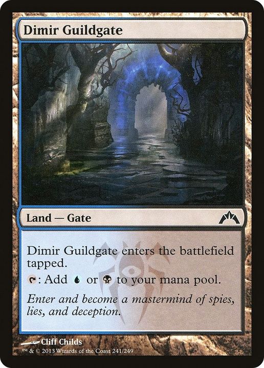 Dimir Guildgate in the group Singles at Proxyprinters.com (26741)