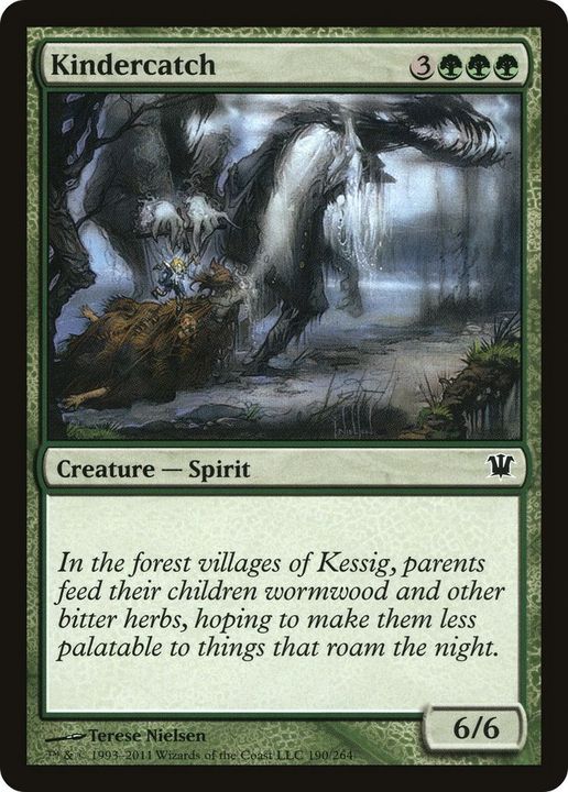 Kindercatch in the group Magic the Gathering / Types / Colors / Green at Proxyprinters.com (26745)