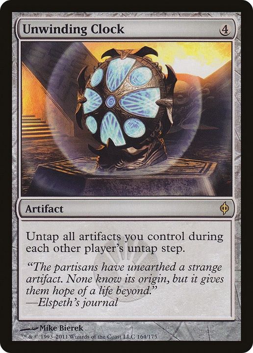 Unwinding Clock in the group Magic the Gathering / Types / Artifacts / Artifact at Proxyprinters.com (26760)