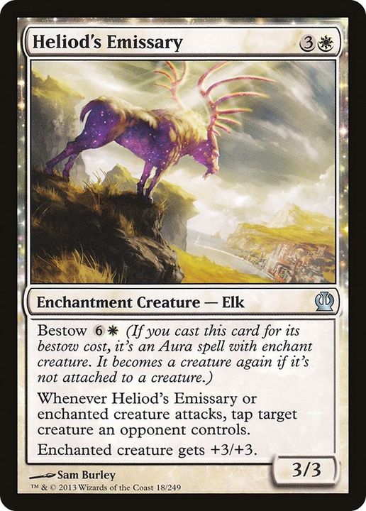 Heliod's Emissary in the group Magic the Gathering / Types / Colors / White at Proxyprinters.com (26770)