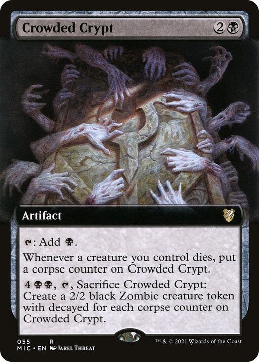 Crowded Crypt in the group Magic the Gathering / Types / Artifacts / Artifact at Proxyprinters.com (26776)