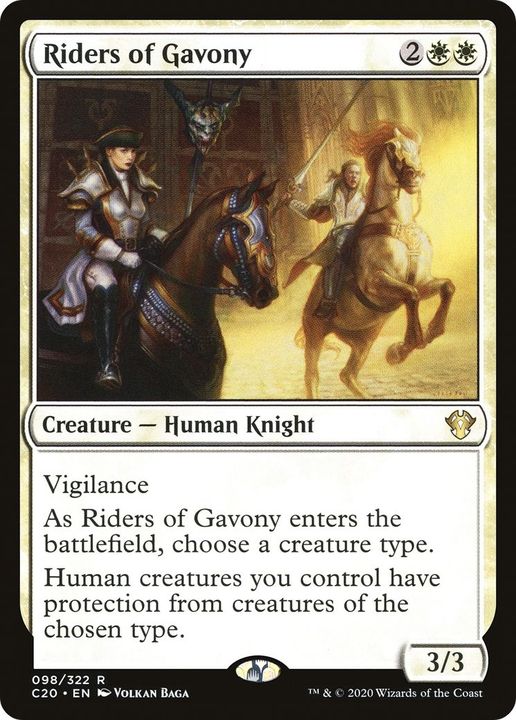 Riders of Gavony in the group Magic the Gathering / Types / Creatures / Human at Proxyprinters.com (26784)