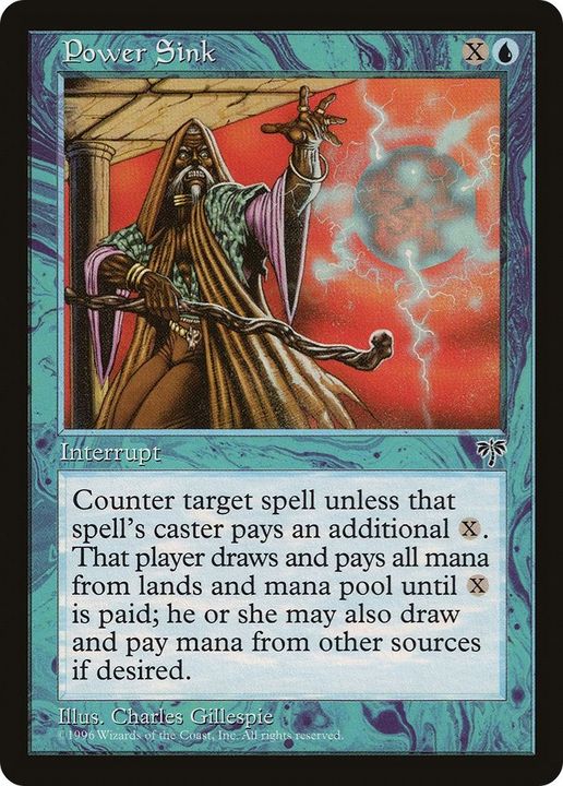 Power Sink in the group Magic the Gathering / Types / Colors / Blue at Proxyprinters.com (26790)