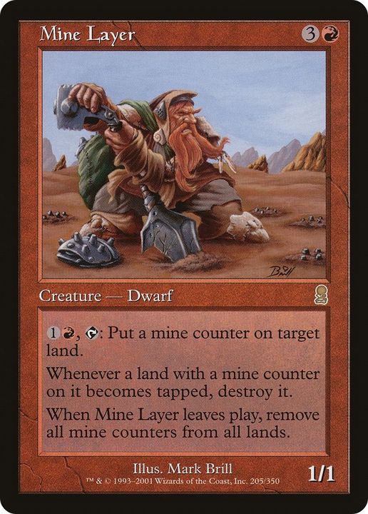 Mine Layer in the group Magic the Gathering / Types / Colors / Red at Proxyprinters.com (26811)