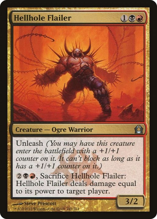 Hellhole Flailer in the group Magic the Gathering / Types / Colors / Multicolors / B, R at Proxyprinters.com (26819)