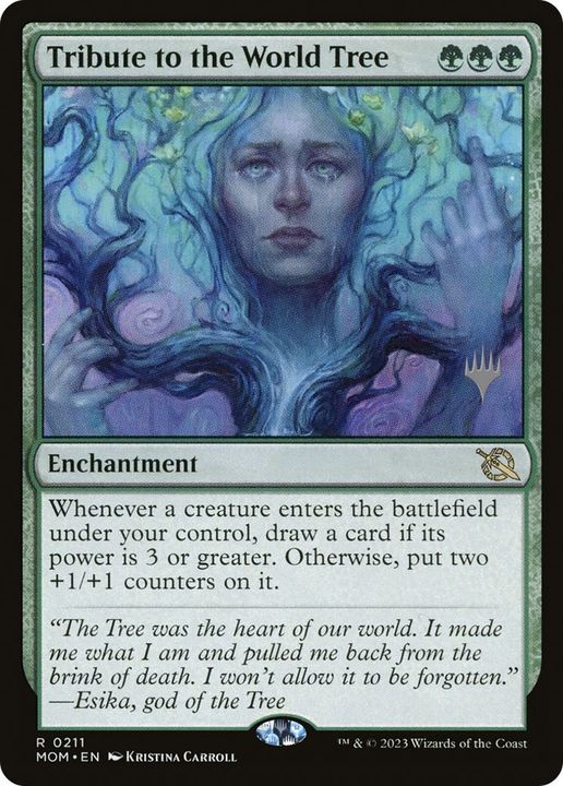 Tribute to the World Tree in the group Magic the Gathering / Sets / March of the Machine: The Aftermath Promos at Proxyprinters.com (2682)