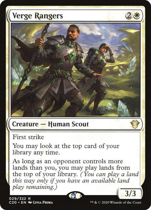 Verge Rangers in the group Magic the Gathering / Sets / Commander 2020 at Proxyprinters.com (2683)