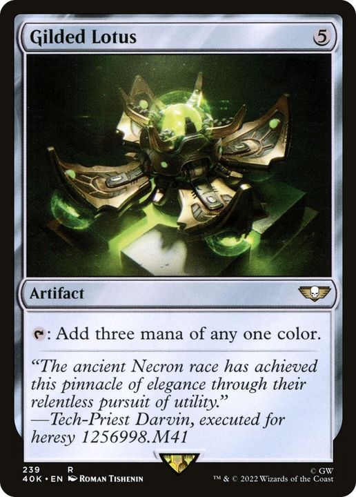 Gilded Lotus in the group Singles at Proxyprinters.com (26840)