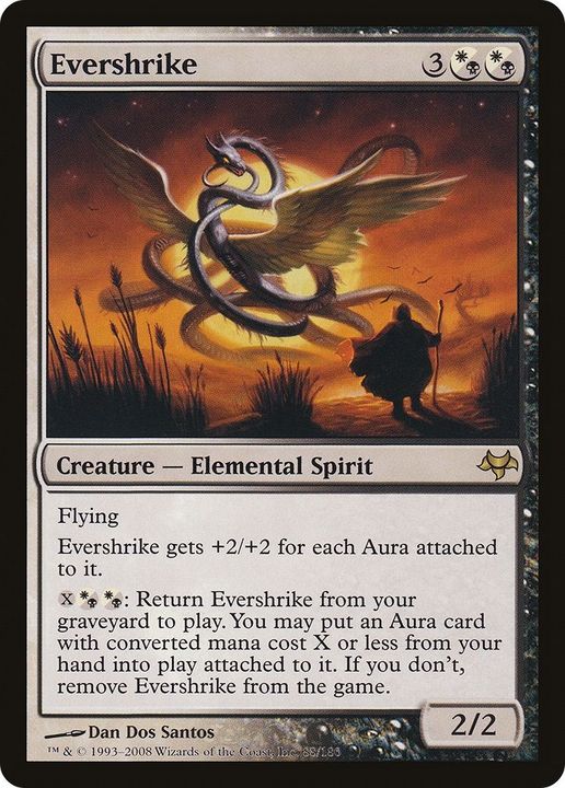 Evershrike in the group Magic the Gathering / Types / Colors / Multicolors / B, W at Proxyprinters.com (26860)