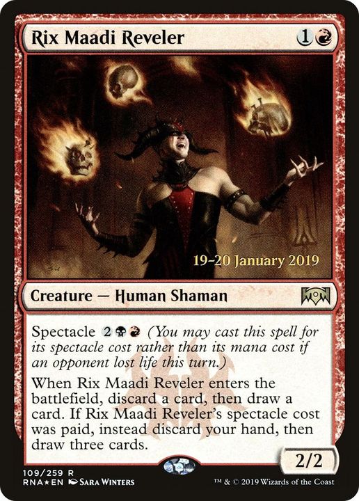 Rix Maadi Reveler in the group Magic the Gathering / Types / Creatures / Human at Proxyprinters.com (26875)