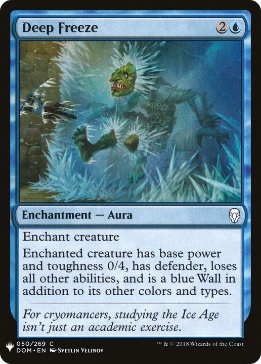 Deep Freeze in the group Magic the Gathering / Sets / The List at Proxyprinters.com (2690)