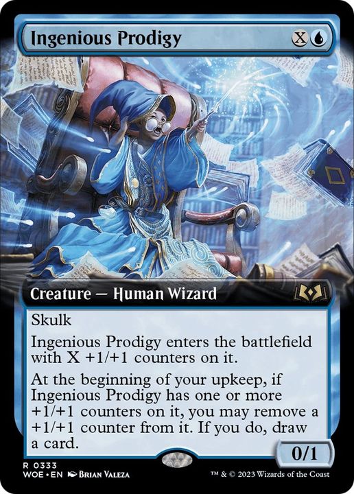 Ingenious Prodigy in the group Magic the Gathering / Types / Creatures / Wizard at Proxyprinters.com (26908)