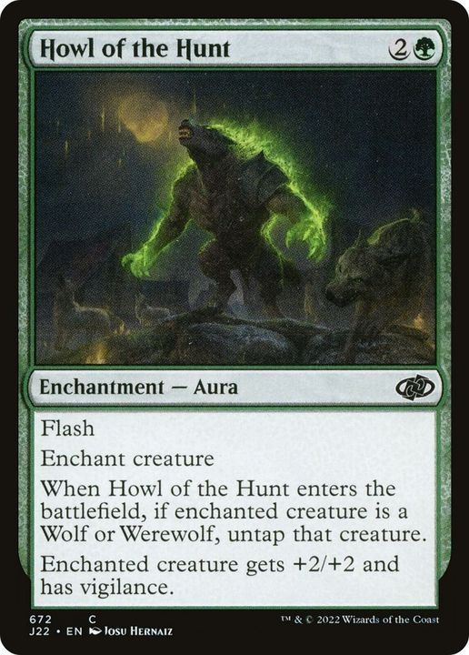 Howl of the Hunt in the group Magic the Gathering / Types / Colors / Green at Proxyprinters.com (26923)