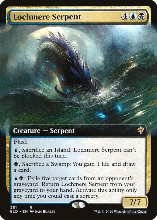 Lochmere Serpent in the group Magic the Gathering / Types / Colors / Multicolors / B, U at Proxyprinters.com (2694)