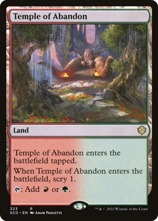 Temple of Abandon in the group Magic the Gathering / Types / Colors / Colorless at Proxyprinters.com (26944)