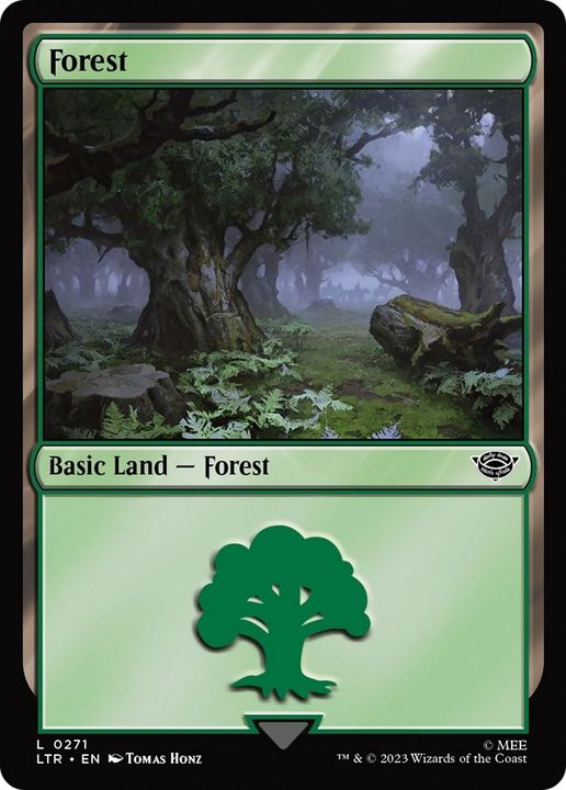 Forest in the group Magic the Gathering / Sets / The Lord of the Rings: Tales of Middle-earth at Proxyprinters.com (2695)